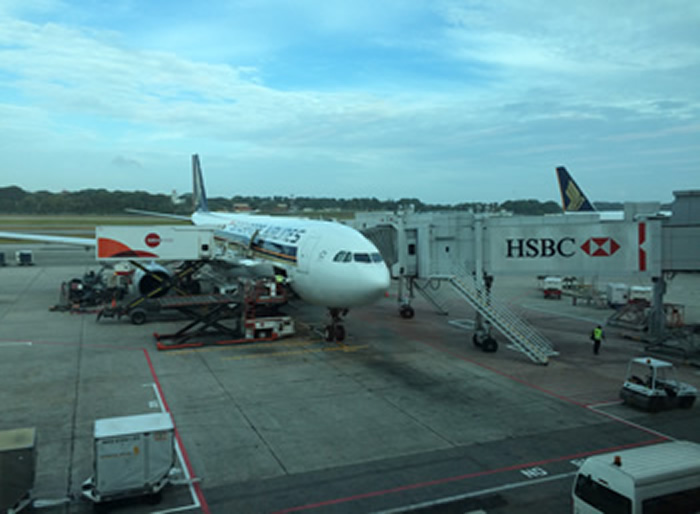 Flugzeug nach Brisbane